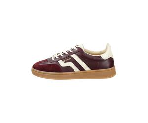 GANT Footwear Leder-Sneakers "Cuzima" in Bordeaux - Größe 38 | Damen Sneakers