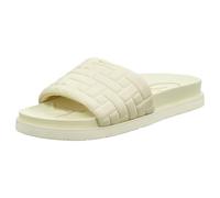 Pantolette GANT "Mardale", Damen, Gr. 39, beige (creme), Textil, casual, Schuhe, Pool Slides, Strandschuh mit Tieffußbett (16467046-39) creme
