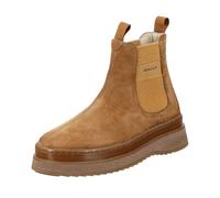 Stiefelette GANT "Gant Stiefelette Veloursleder/Textil", Damen, Gr. 39, beige (sand), Veloursleder, Textil, casual, Schuhe (97258654-39) sand