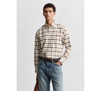 Gant Freizeithemd Herren Regular Fit Baumwolle beige, XL