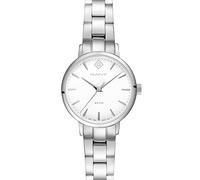 GANT G126001 Park Avenue Damenuhr für Damen, Edelstahl Silberfarben, 28 mm, Mineralglas, Japanisches Quarzwerk, Edelstahlband, 5 ATM