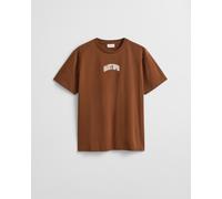 GANT - Gant 1949 Graphic T-Shirt mahogany brown - Gr. - XXL