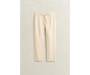 GANT - Gestreifte Leinenhose faded beige - Gr. - L