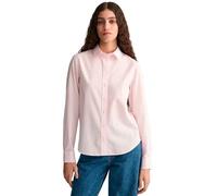 GANT Damen Hemd REG Classic POPLIN – Popeline, Regular Fit, gestreift, Gr. 44 Hellrosa