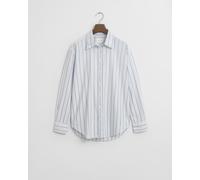 GANT - Gestreifte Relaxed Fit Luxury Oxford-Bluse light blue - Gr. - 36