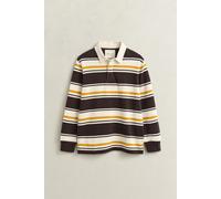 Gant Striped Heavy Rugger Charred Wood Brown Mehrfarbig XL