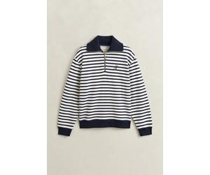 GANT - Gestreifter Troyer evening blue - Gr. - L