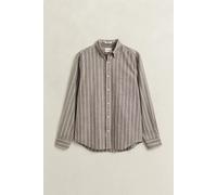 Gant Herren Hemd aus Baumwolle, braun, Gr. XL