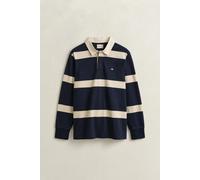 Gant Herren Langarmshirt aus Baumwolle, marine, Gr. XXL