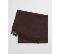 GANT - Gewebter Wollschal deep brown - Gr. - OS
