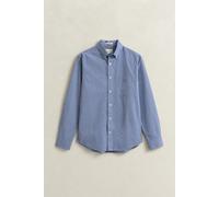 GANT - Gingham Classic Popeline Hemd college blue - Gr. - XXXL