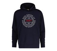 Gant "GRAPHIC HOODIE", Regular fit mit Kapuze (11490716-XL) evening blau