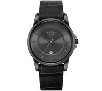 Gant GTAD00401699I Warren schwarz Leder Armband Uhr Herren NEU