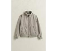 Bomberjacke GANT "HAMPSHIRE JACKET", Herren, Gr. 3XL, grau (mist taupe), Web, Obermaterial: 83% Polyester, 17% Baumwolle, unifarben, regular fit normal, Rundhals, eingesetzt elastischer Bund, Jacken B