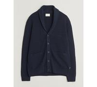 GANT Heavy Knitted Shawl Collar Cardigan Evening Blue Blau M