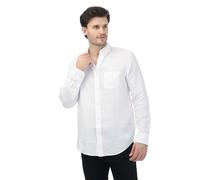 Gant - Hemd für Herren, Leinen, Regulär, Langärmlig (Weiß) M