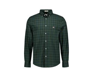 Gant Hemd Herren Regular Fit Langarm Baumwolle blau, XL