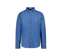 Gant Reg Indigo Bd Langarmhemd 2XL Semi Light Blue