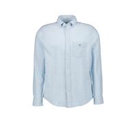 Gant Hemd Herren Regular Fit Langarm blau, L