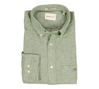 Gant Hemd Cotton Linen Grün - Größe XL Grün XL