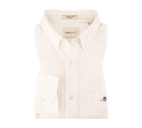 Gant Hemd Herren Regular Fit Langarm Oxford weiß, M