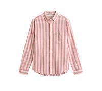 GANT - Bekleidung Reg Cotton Linen Stripe Shirt - Rosa - Größe S