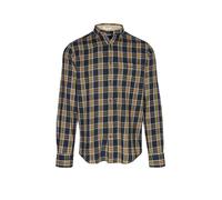 GANT Herren Regular Fit Windblown Flannel Hemd mit Karomuster (S) Blau
