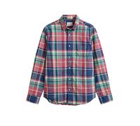 Gant Herren Hemd INDIAN MADRAS CHECK Regular Fit, rot, Gr. M
