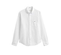Gant Herren Freizeithemd aus Leinen und Baumwolle Regular Fit, weiss, Gr. XXL