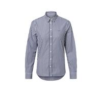 GANT Damen Reg Poplin Stripe Shirt Klassisches Hemd, Classic Blue, 34 EU