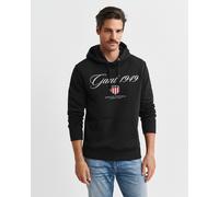 GANT Herren 1949 Graphic Hoodie (4XL) Schwarz