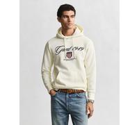 GANT Herren 1949 Graphic Hoodie (XXL) CREAM