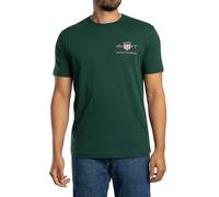 GANT Herren 2067004-374 T-Shirt, Tartan Green, XXL EU