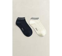 GANT Herren 2er-Pack Knöchelsocken (40-42) MARINE