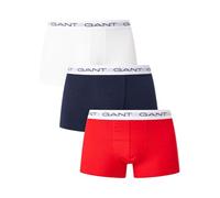 GANT Boxershorts weiss/blau/rot, Einfarbig