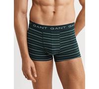 GANT Herren 3er-Pack Boxershorts mit Streifen in Geschenkbox (L) TARTAN Grün