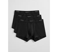 GANT Herren 3er-Pack Boxershorts (S) Schwarz