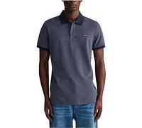 GANT Herren 4-COL Oxford SS Pique MEHRFARBIGES Kurzarm Poloshirt, Persian Blue, L