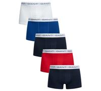 GANT Boxershorts Trunk 5er-Pack – Jersey 95% Baumwolle/5% Elasthan – Herren XXXL, multicolor