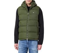 Steppweste GANT "ACTIVE CLOUD", Herren, Gr. XL, country grün, Web, Obermaterial: 100% Polyester. Futter: 100% Polyamid. Wattierung: 100% Polyester, regular fit hüftlang, Westen, mit abnehmbarer Kapuze