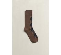 GANT Herren Argyle Socken (40-42) SHADOW Braun