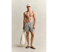 GANT Herren Badeshorts mit Blockstreifen (XXL) DRY HERB Grün
