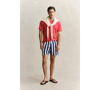 GANT Blockstriped Swimshorts Rich Navy Blau XXL
