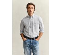 GANT Herren REG Oxford Banker Stripe Shirt Hemd, Persian Blue, XXXXX-Large