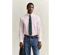 GANT Herren Banker Stripe Classic Oxford-Hemd (S) WASHED Rosa