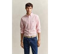 GANT Herren Banker Stripe Classic Popeline Hemd (L) WASHED Rosa