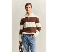 Gant Herren Pullover aus Baumwolle, creme, Gr. S