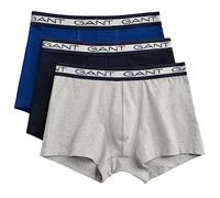 Gant Herren Basic Trunk 3-Pack Boxershorts 3ER Pack, Light Grey Melange, M