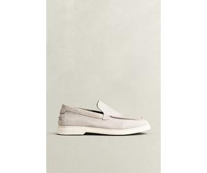GANT Herren Boery Loafer aus Veloursleder (45) LIGHT TAUPE