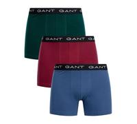 GANT Herren Boxer Brief 3-Pack Boxershorts, Vintage Blue, L